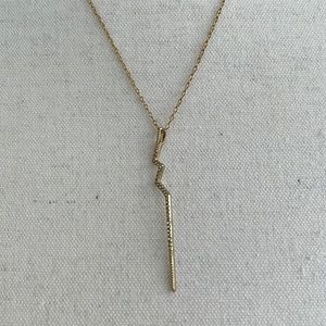 Stella & Dot Lightening Pendant Necklace